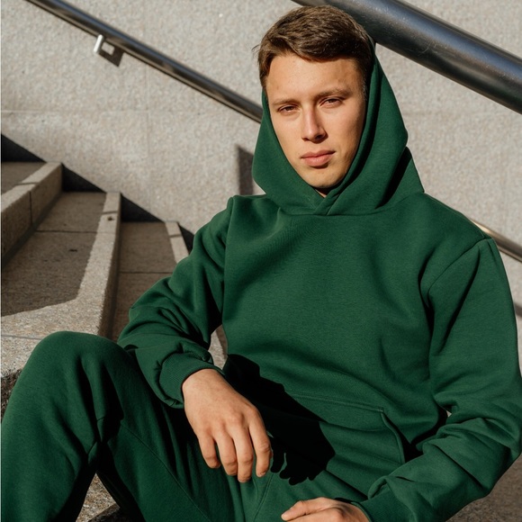 NEW emerald warm hoodie & joggers sets, fleece model ❄️​ - Picture 1 of 7